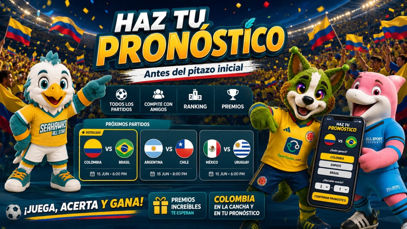 Pronóstico en móvil